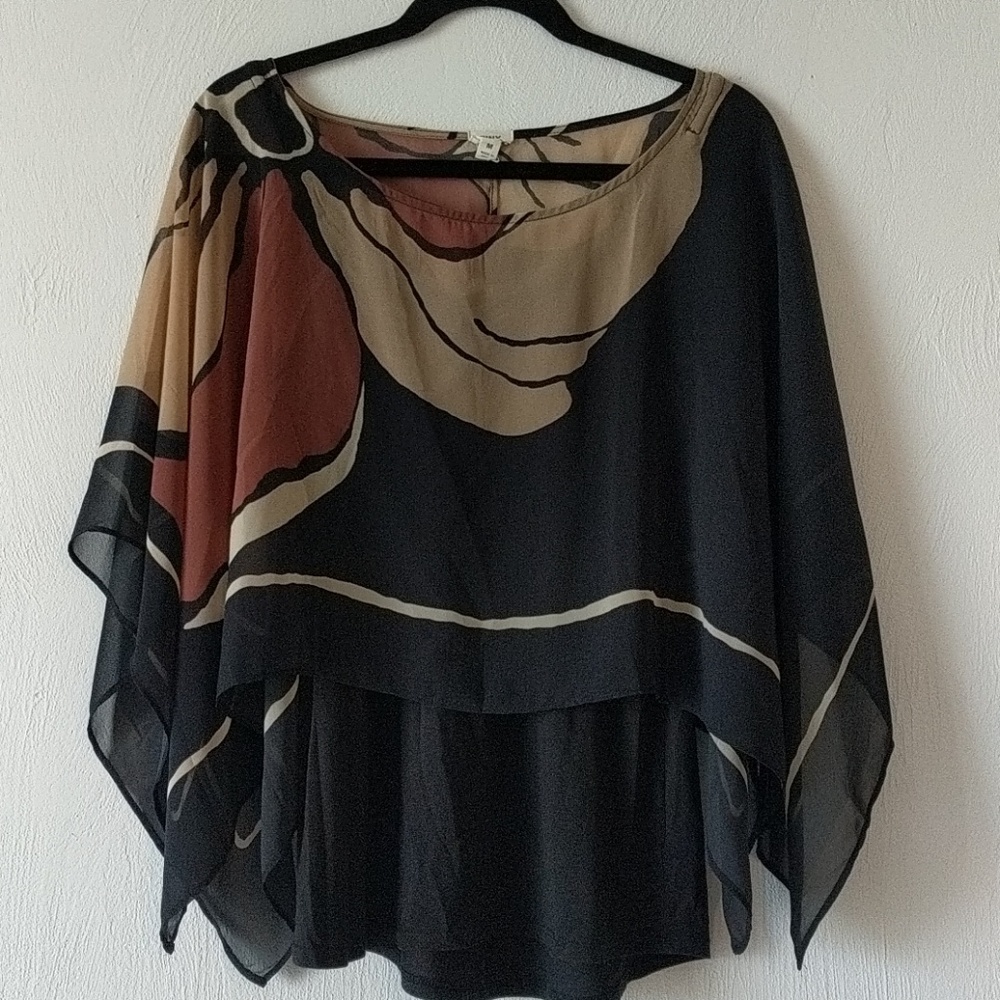 Floral top with built in tank